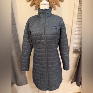 Patagonia Women's Blue Puffer Jacket